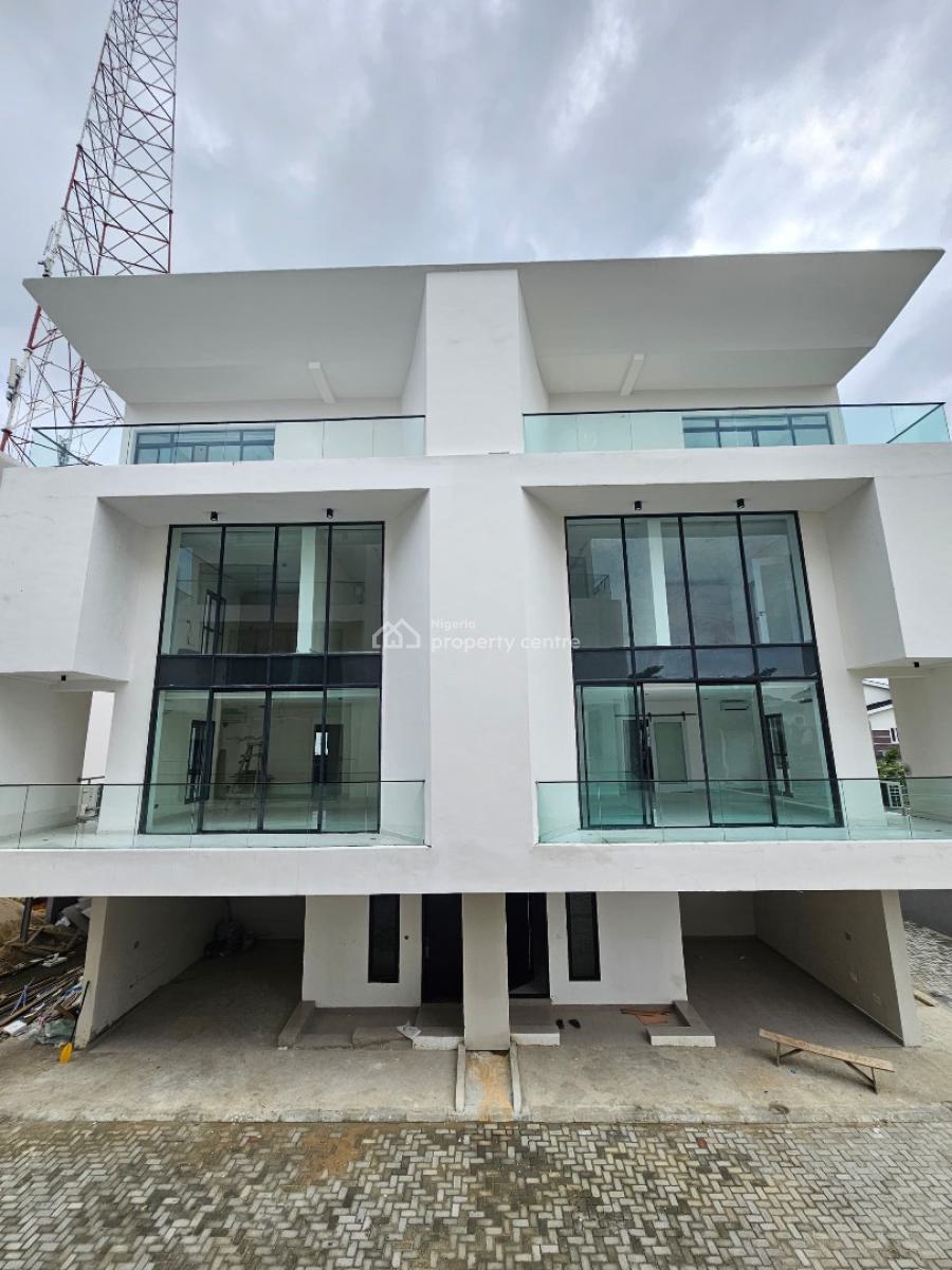 Luxurious 4 Bedroom Semi Detached with Bq, Elevator & Pool, Ikoyi, Lagos, Semi-detached Duplex for Sale