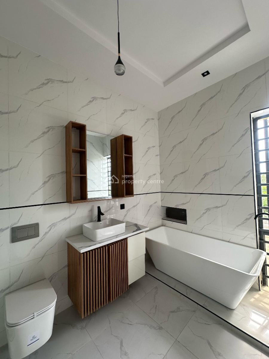 Contemporary 5 Bedroom Fully Detached with Bq, Gym Room & Pool, Ajah, Lagos, Detached Duplex for Sale