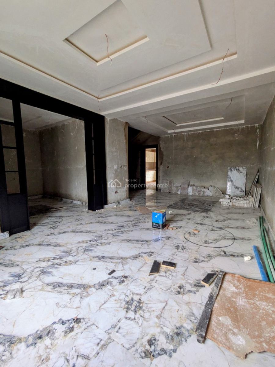 Newly Built Spacious 4 Bedroom Terrace Duplex with Bq, By Nizamiye Hospital, Karmo, Abuja, Terraced Duplex for Sale