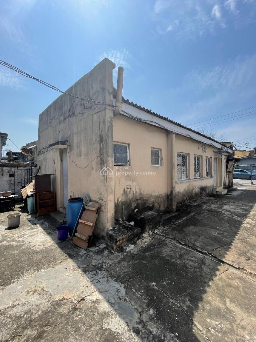 a Buy and Rebuild Bungalow in a Well Interlocked and Serene Street, Off Adeniran Ogunsanya, Surulere, Lagos, Residential Land for Sale