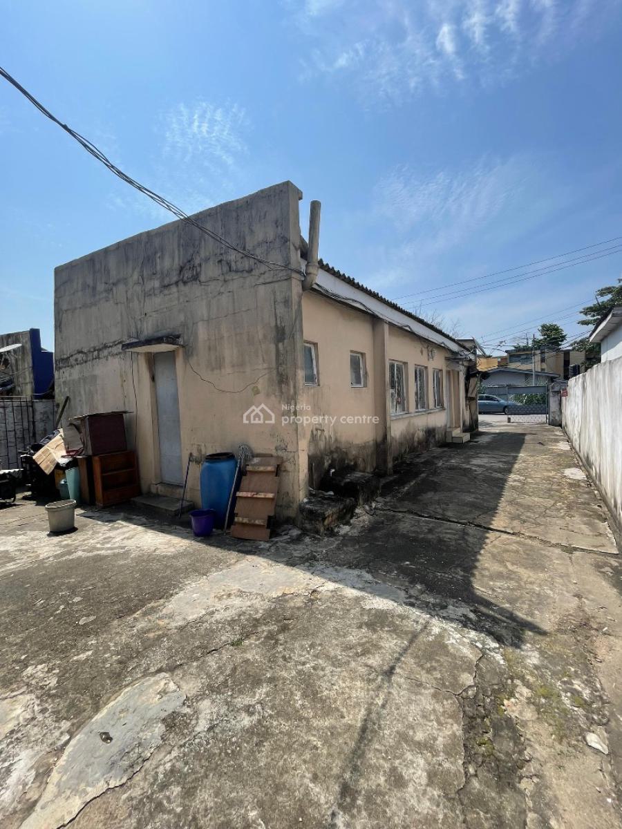 a Buy and Rebuild Bungalow in a Well Interlocked and Serene Street, Off Adeniran Ogunsanya, Surulere, Lagos, Residential Land for Sale