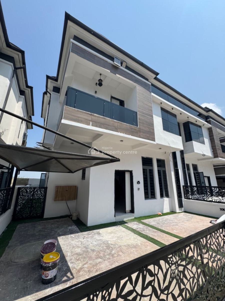 4bedroom Semi Detached Duplex with Bq at Lekki, Chevron Alternative, Lekki, Lagos, Semi-detached Duplex for Sale