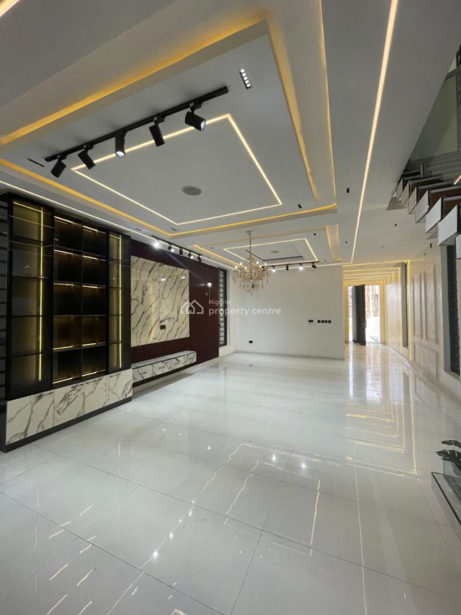 Contemporary 5 Bedroom Fully Detached Duplex Bq, Pool, and Box Room, Ajah, Lagos, Detached Duplex for Sale