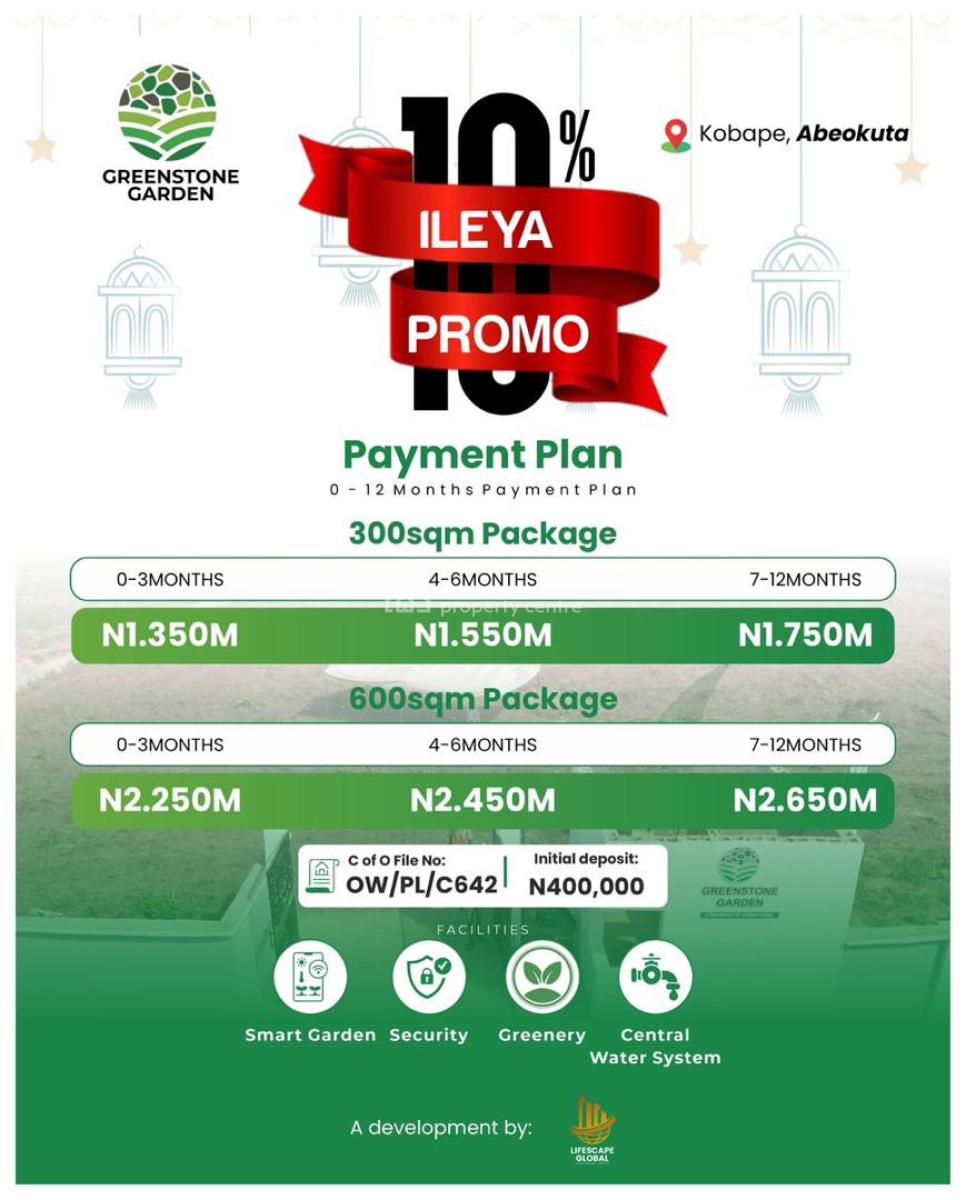 Build Smart Investment Affordable Plot of Land with High Roi Potential, Off Muhammad Buhari Road, Close to Governor Dapo Housing Estate Kobape, Abeokuta South, Ogun, Mixed-use Land for Sale