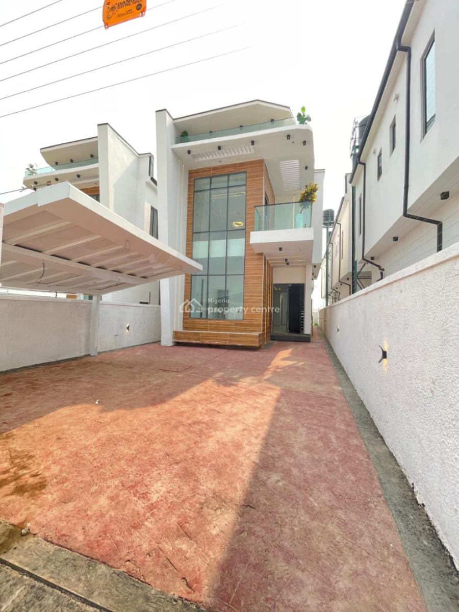 Brand New 5 Bedroom Detached Duplex with Bq, Pool, Box Room, Ajah, Lagos, Detached Duplex for Sale