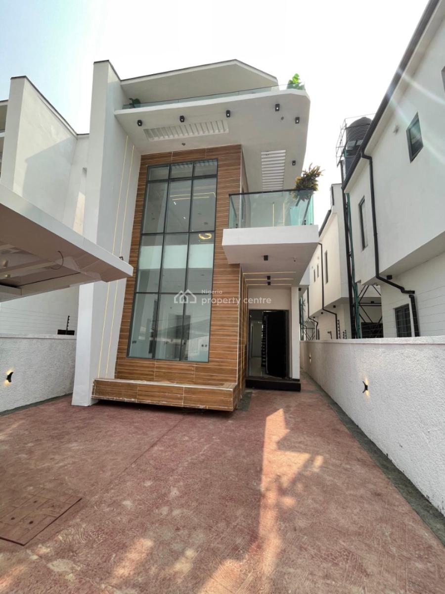 Brand New 5 Bedroom Detached Duplex with Bq, Pool, Box Room, Ajah, Lagos, Detached Duplex for Sale