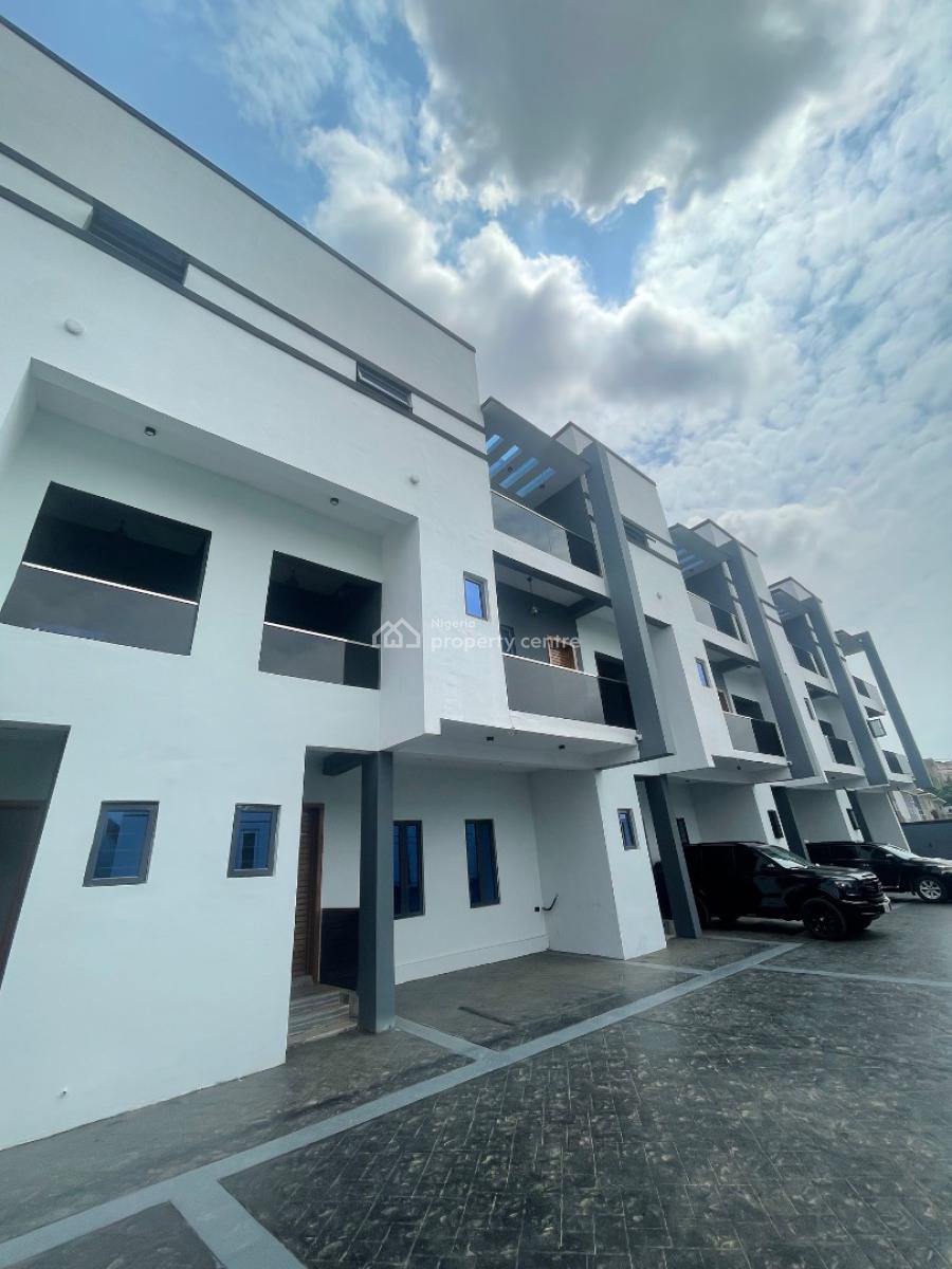 Most Exclusively Built Terrace Duplex in a Secured Estate, Very Secured Estate|newly Built| Tarred Road| Ample Car Park, Opebi, Ikeja, Lagos, Terraced Duplex for Sale