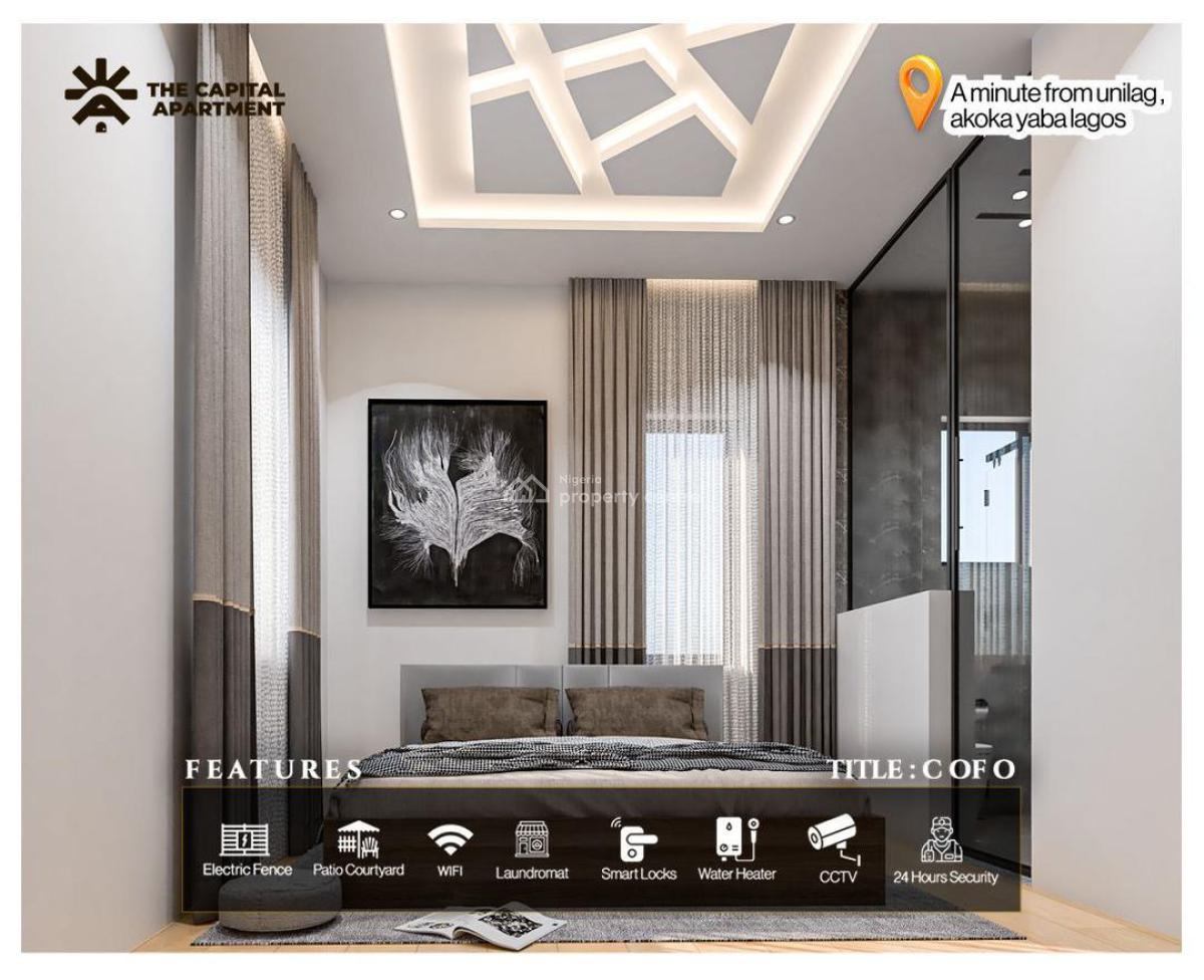 Smart Investment: Studio & 1-bedroom Apartments & Great Roi High Value, Cash Flow System, High Performing Assets, a Minute Drive From Unilag, Yaba, Lagos, Flat / Apartment for Sale