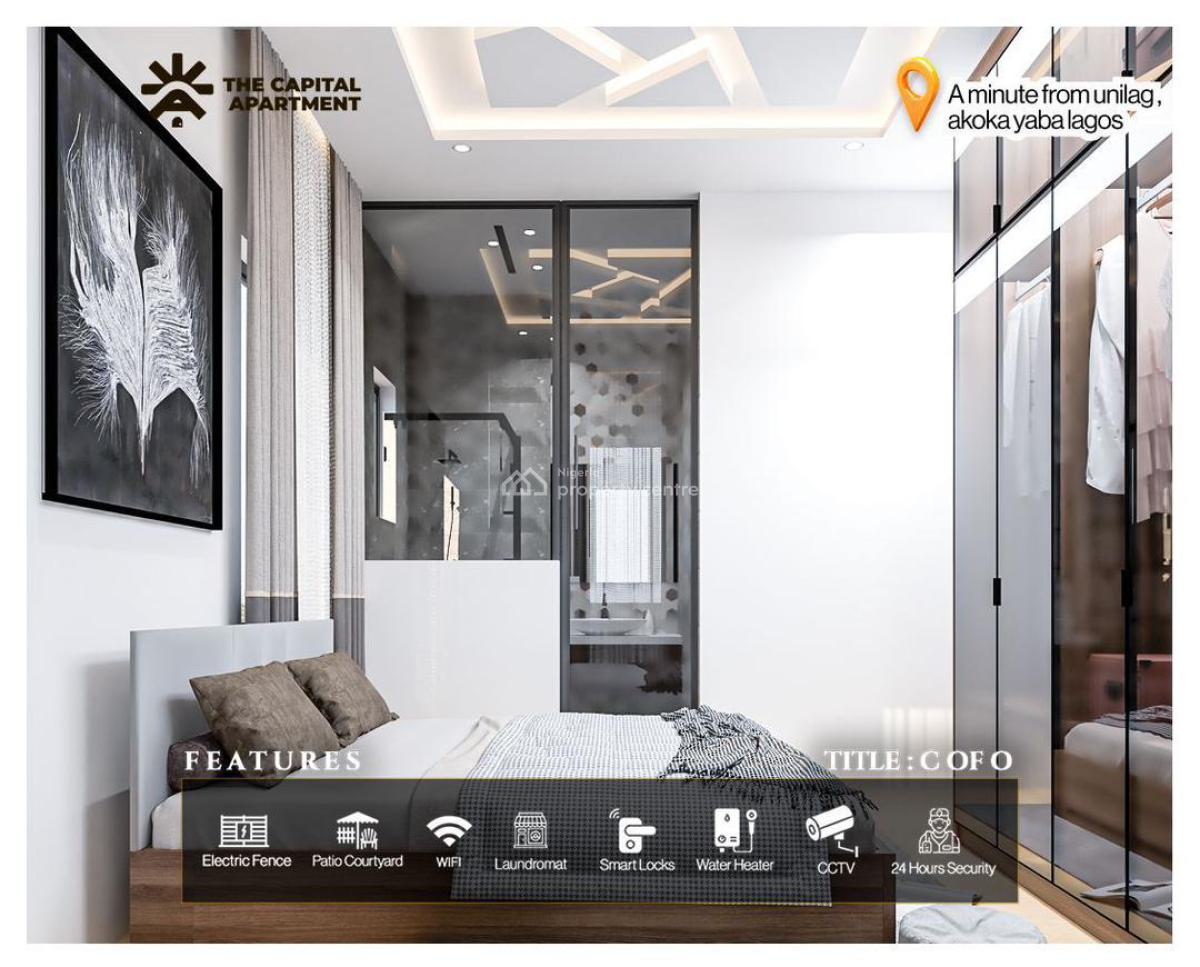 Smart Investment: Studio & 1-bedroom Apartments & Great Roi High Value, Cash Flow System, High Performing Assets, a Minute Drive From Unilag, Yaba, Lagos, Flat / Apartment for Sale