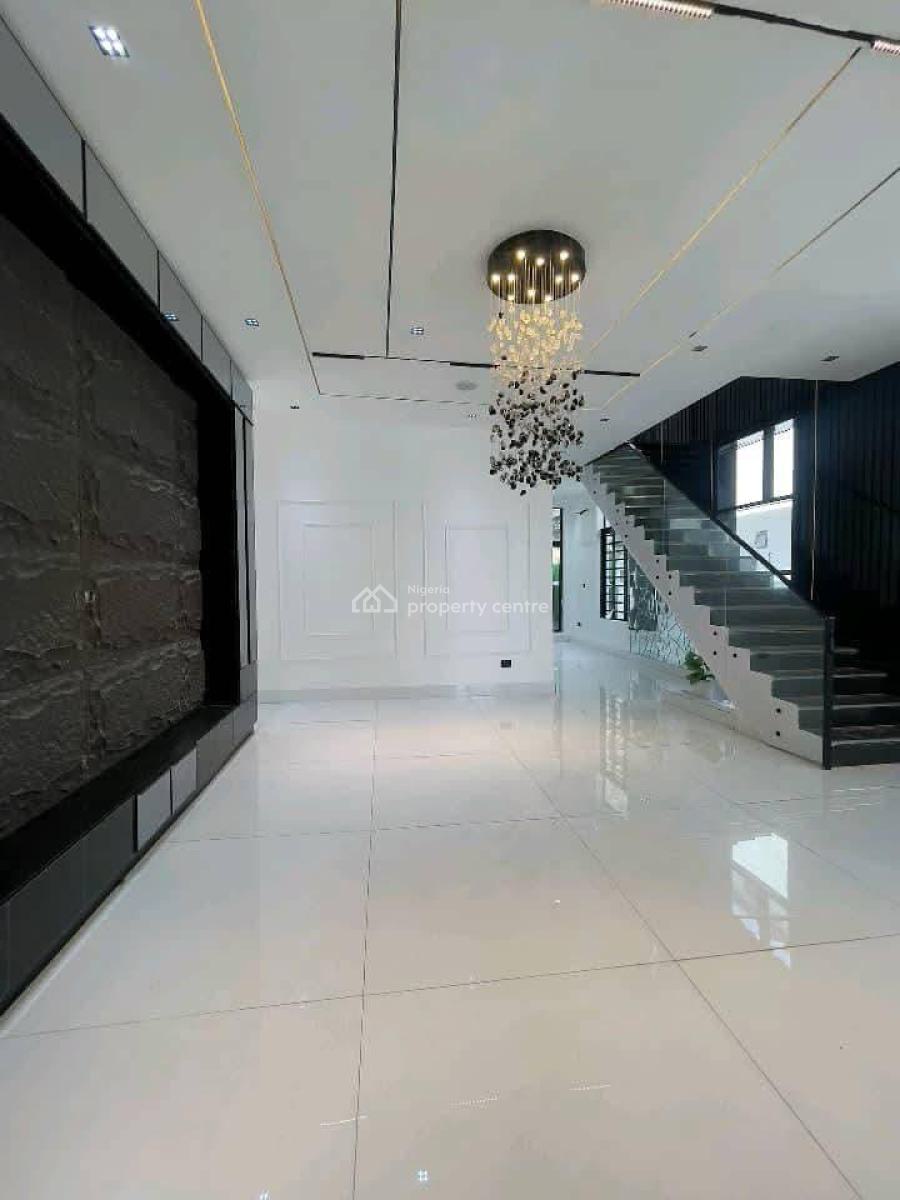 Brand New 5 Bedroom Fully Detached Duplex with Bq, Pool, Box Room, Chevron Toll Gate, Orchid Road, Lekki, Lagos, Detached Duplex for Sale