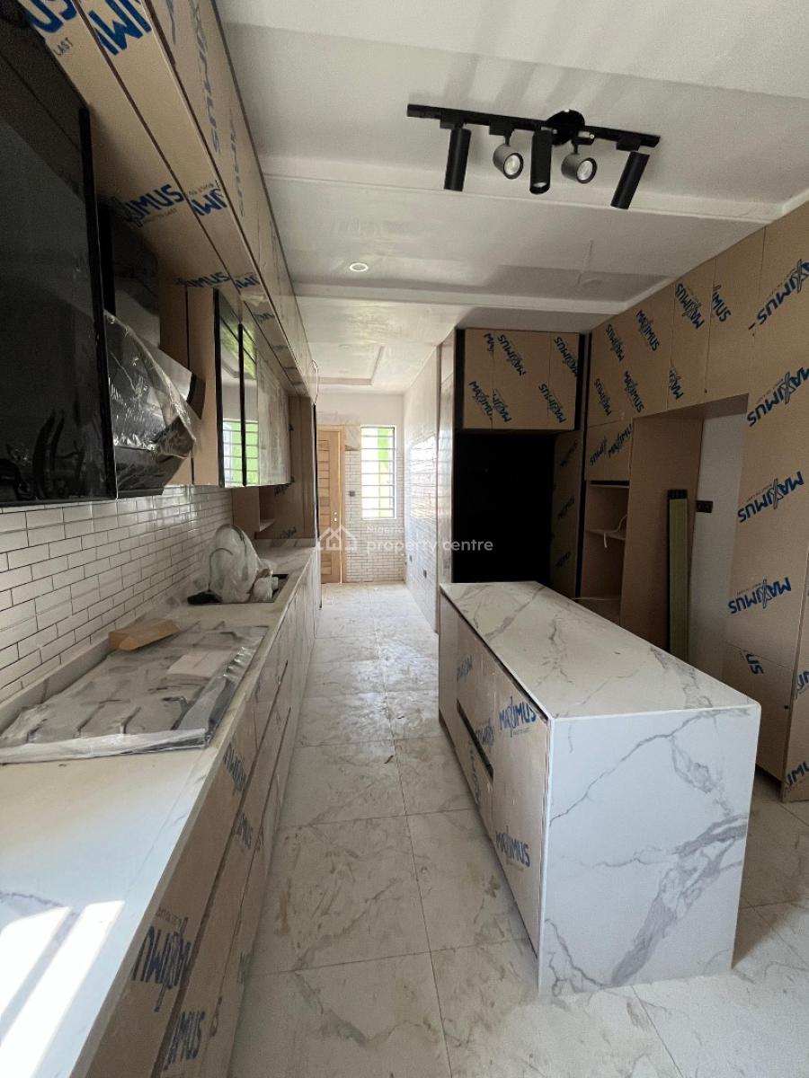 Spaciously Built 5 Bedroom Terrace Duplex in a Well Secured Estate, Spacious Rooms|newly Built|ample Car Park|tarred Road, Opebi, Ikeja, Lagos, Terraced Duplex for Sale