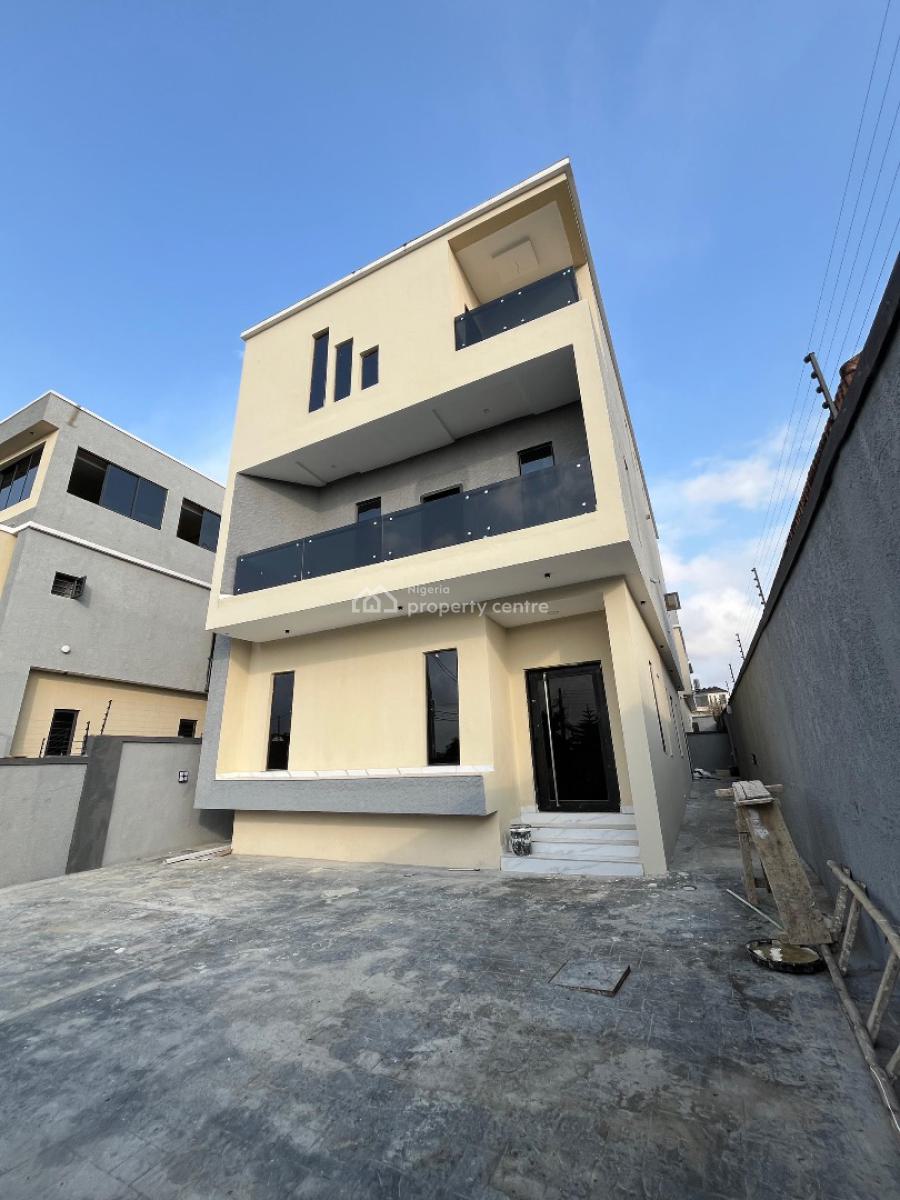 Contemporarily Built Fully Detached Duplex in a Secured Estate, Secured Estate|ample Car Park|tarred Road|cinema, Gra Phase 2, Magodo, Lagos, Detached Duplex for Sale