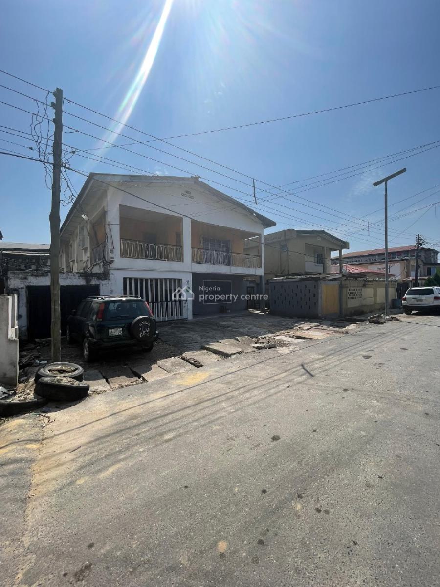 a Buy and Rebuild One Storey on a 600sqm Land in a Luxurious Location., Bode Thomas, Surulere, Lagos, Mixed-use Land for Sale
