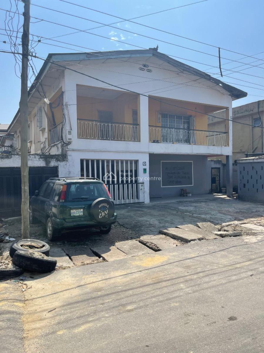 a Buy and Rebuild One Storey on a 600sqm Land in a Luxurious Location., Bode Thomas, Surulere, Lagos, Mixed-use Land for Sale