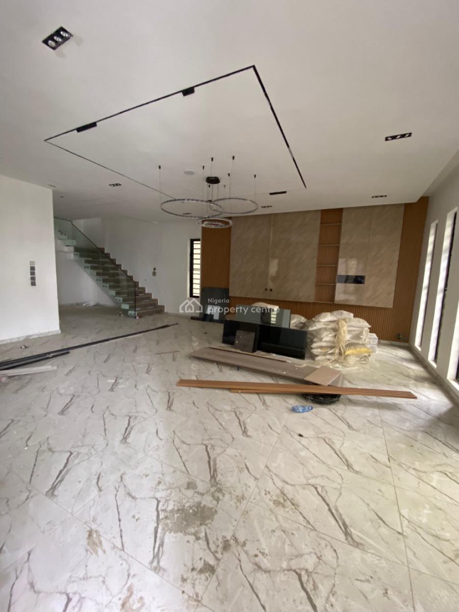 Exquisite 5 Bedroom Fully Detached Duplex with a Bq and a Pool, Orchid, Lekki, Lagos, House for Sale