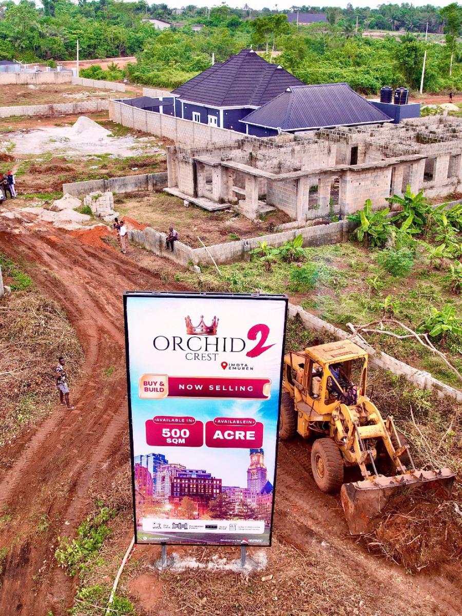 Your Gateway to Secure, Serene Living Or Profitable, Registered Survey, 2 Mins Away From Imota Juction, Emuren, Well Developed Area in Imota, Ikorodu, Lagos, Mixed-use Land for Sale