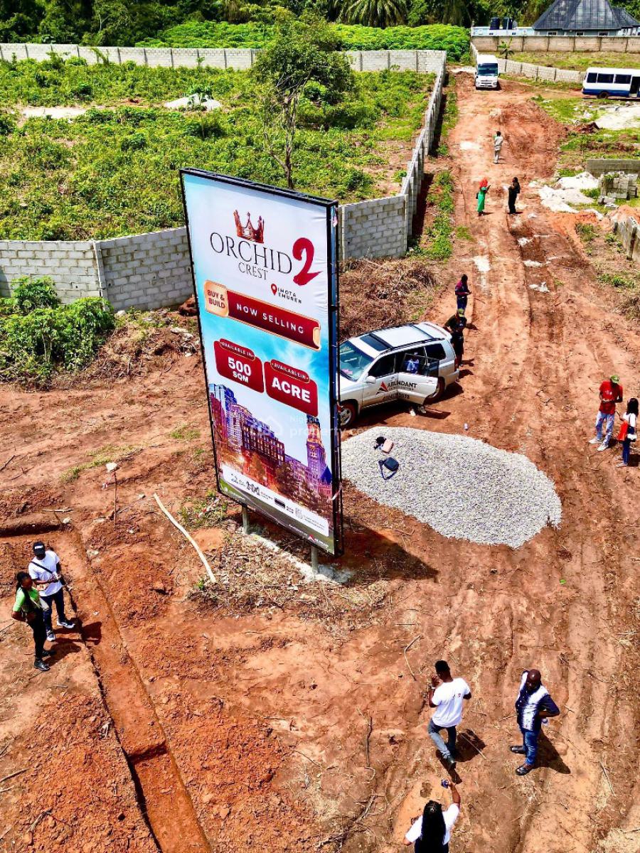 Your Gateway to Secure, Serene Living Or Profitable, Registered Survey, 2 Mins Away From Imota Juction, Emuren, Well Developed Area in Imota, Ikorodu, Lagos, Mixed-use Land for Sale