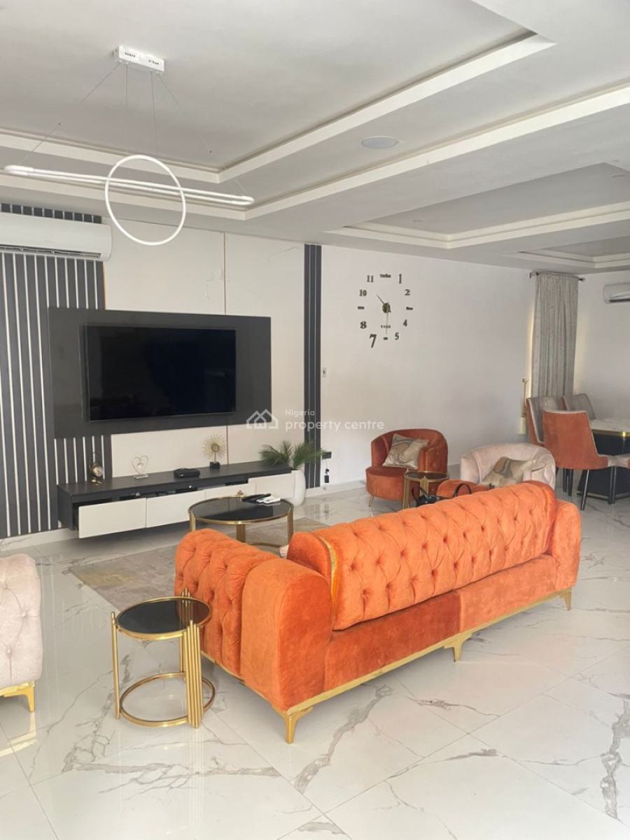 Fully Furnished 4bedroom Fully Detached Duplex with a Bq, Harris Drive, Vgc, Lekki, Lagos, Detached Duplex for Rent