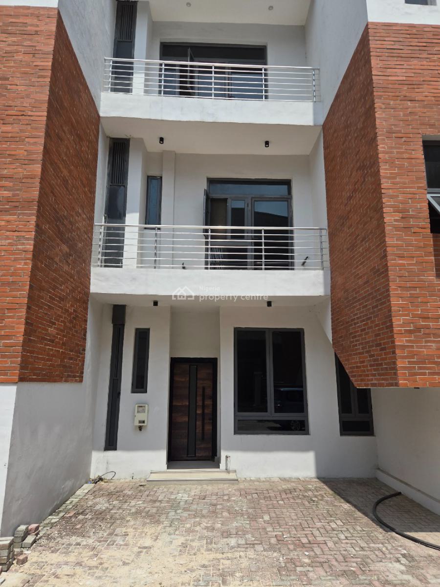 Newly Built 4 Bedroom House in Periwinkle Estate, Lekki, Off Freedom Way, Lekki, Lagos, Terraced Duplex for Rent