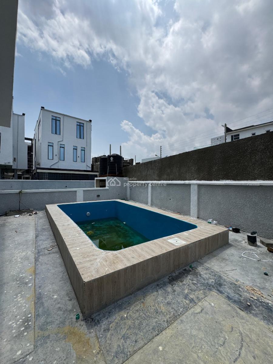 Amazing 5 Bedroom Fully Detached Duplex, Built in a Gated Estate with a Cinema Bq and a Pool, Osapa, Lekki, Lagos, House for Sale