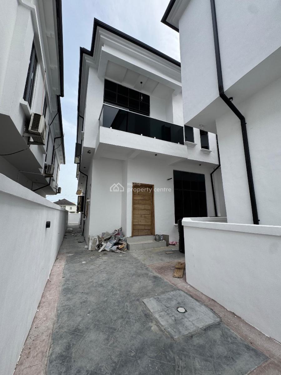 Well Detailed and Luxurious 4 Bedroom Semi Detached Duplex with a Bq, Osapa, Lekki, Lagos, House for Sale