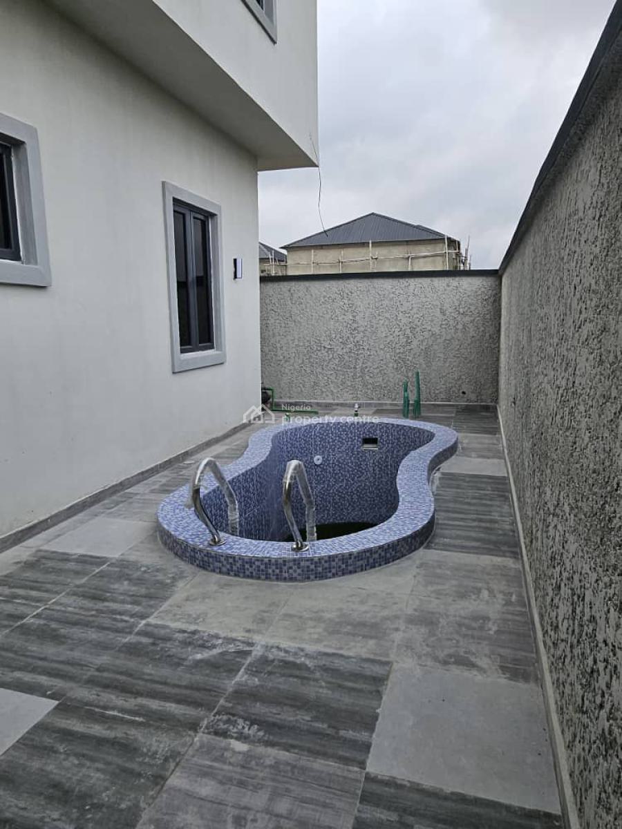 Smart Luxury 4bedroom Detached Duplex with Pool, in a Gated & Secure Estate, Ajah, Lagos, Detached Duplex for Sale