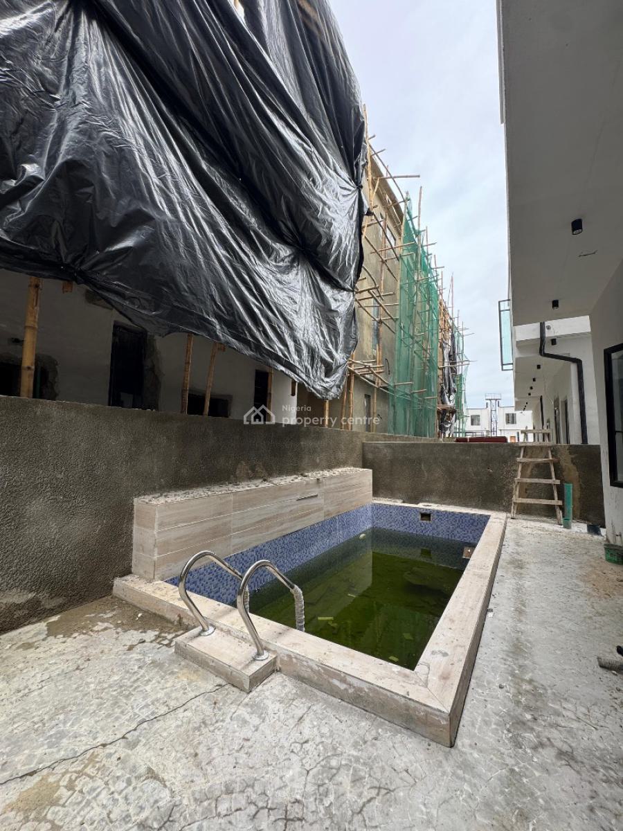 Beautiful 5 Bedroom Fully Detached Duplex with a Bq,gym and Pool, Located in a Secured and a Serene Neighborhood, Lekki, Lagos, House for Sale
