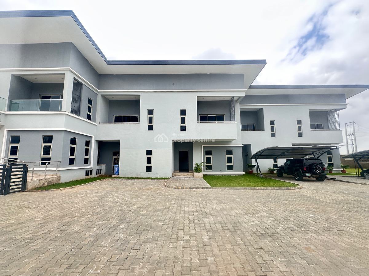 Superbly Finished 4 Bedroom Terrace Duplex with Bq, Guzape District, Abuja, Terraced Duplex for Rent