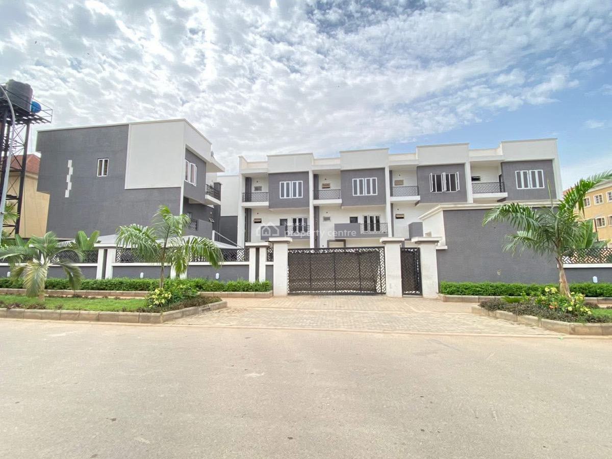 Brand New Luxury 4 Bedroom Terrace Duplex with Bq, Serene Vicinity, Jabi, Abuja, Terraced Duplex for Sale