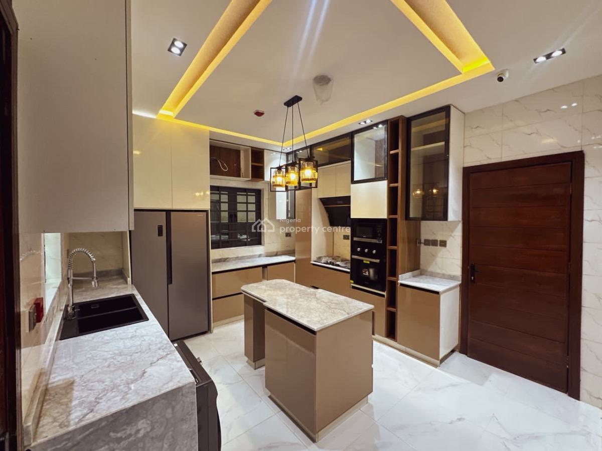 Contemporary 5 Bedroom Detached Duplex with Bq, Pool & Rooftop Terrace, Ikate Elegushi, Lekki, Lagos, Detached Duplex for Sale