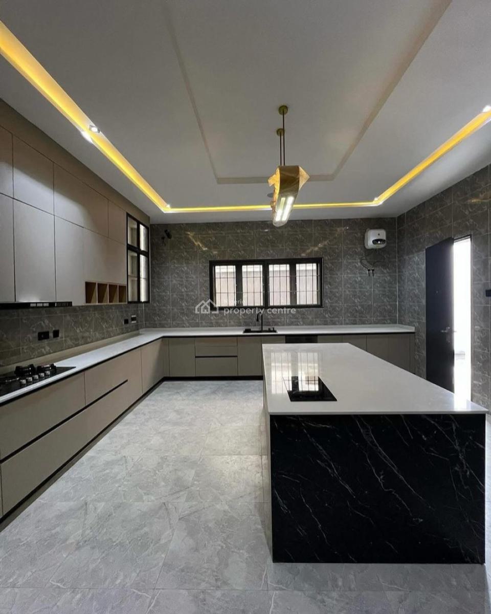 Massive 6 Bedroom Detached Duplex with Bq,pool,gym, Serene Neighborhood By Nnpc Axis, Guzape District, Abuja, Detached Duplex for Sale