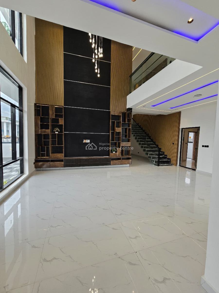 Contemporary 5-bedroom Fully Detached Duplex with Bq & Swimming Pool, Ajah, Lagos, Detached Duplex for Sale