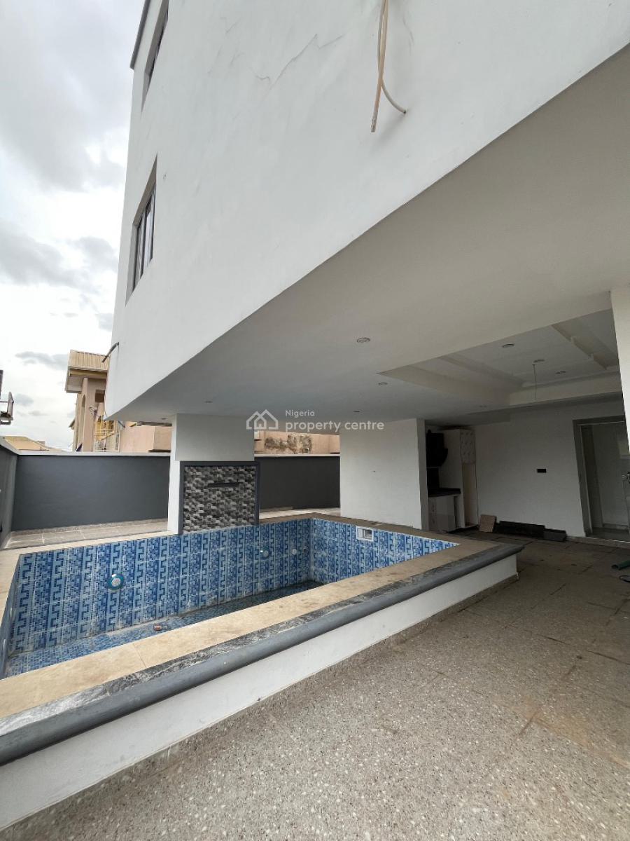 Luxury Built 5 Bedroom Fully Detached Duplex in a Serene Environment., Secured Estate|gym|pool| Spacious Rooms and Car Park| Tarred Road, Omole Phase 1, Ikeja, Lagos, Detached Duplex for Sale