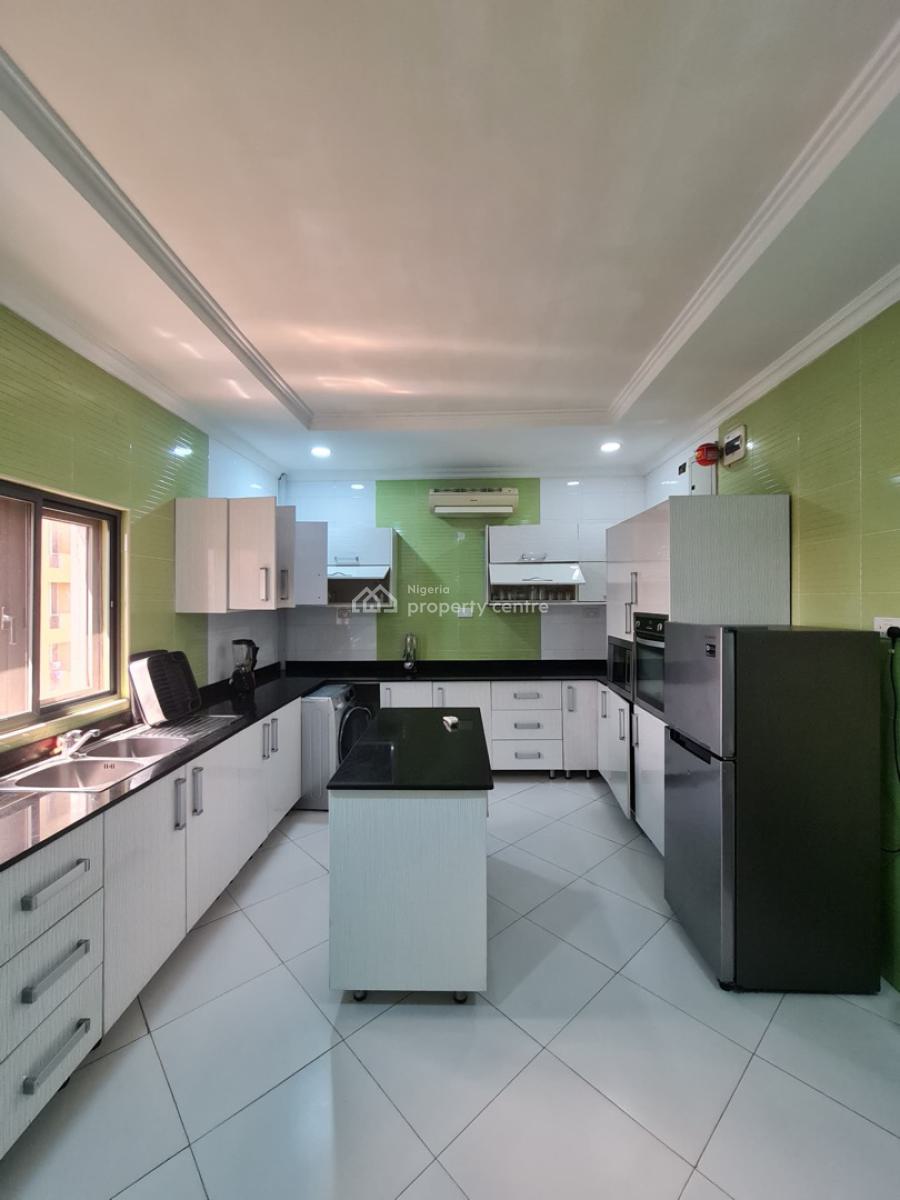 a Deluxe 3-bedroom Pent-apartment, Fully Serviced and Fully Furnished, Off Adeola Odeku, Victoria Island (vi), Lagos, Flat / Apartment for Rent