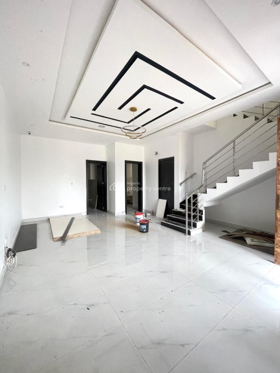 Newly Built and Stunning 4 Bedroom Fully Detached Duplex with a Bq, Chevron, Lekki, Lagos, House for Sale