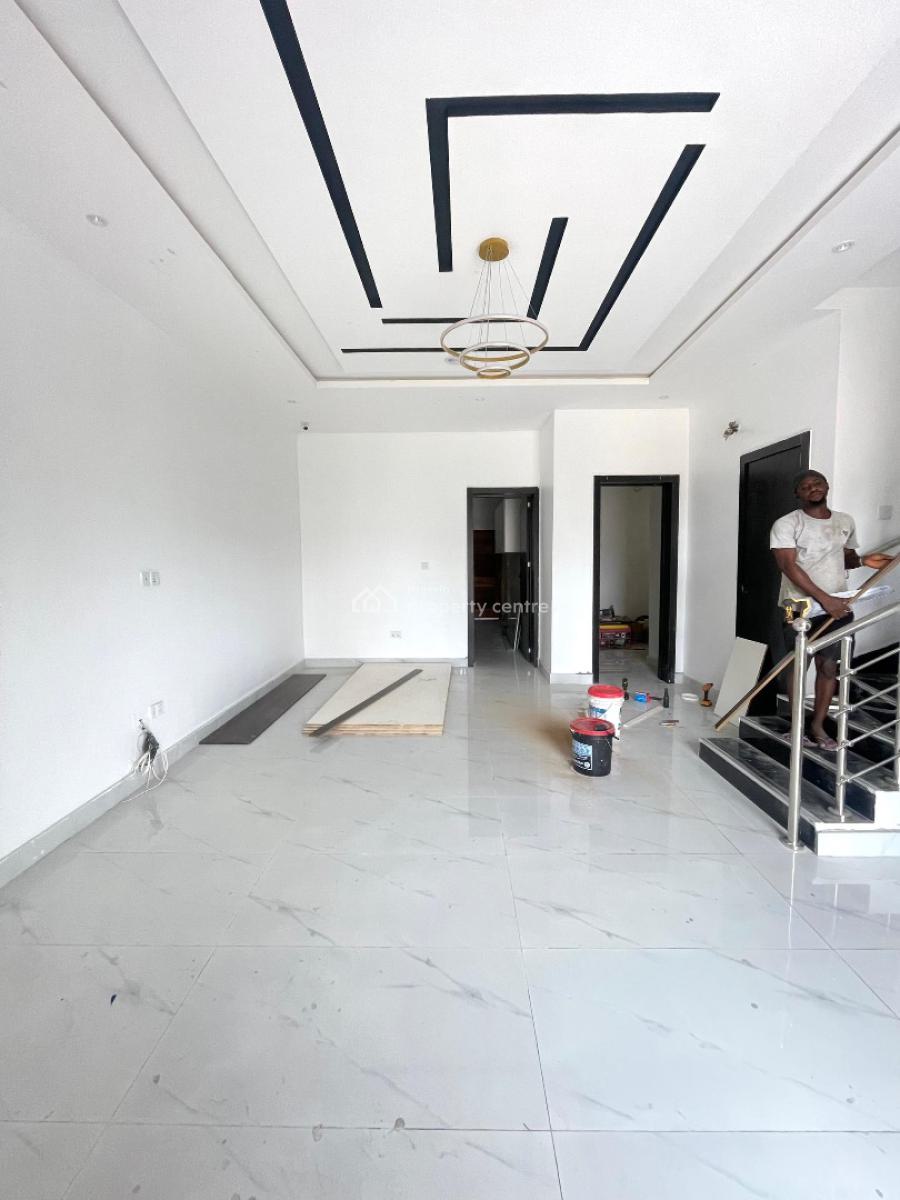 Newly Built and Stunning 4 Bedroom Fully Detached Duplex with a Bq, Chevron, Lekki, Lagos, House for Sale