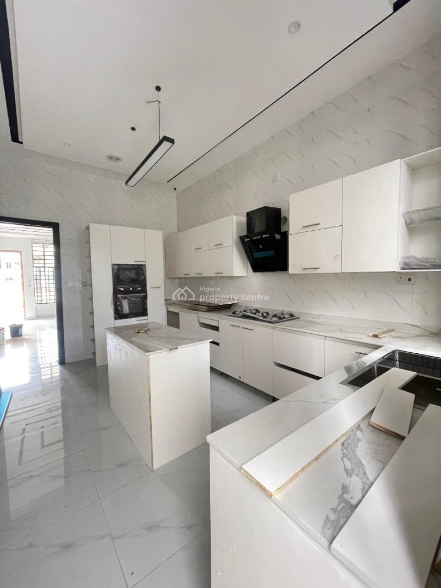 Newly Built and Stunning 4 Bedroom Fully Detached Duplex with a Bq, Chevron, Lekki, Lagos, House for Sale