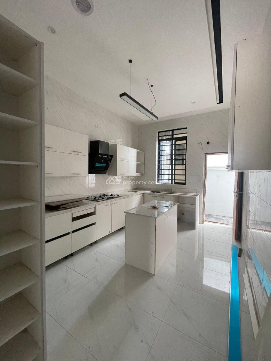 Newly Built and Stunning 4 Bedroom Fully Detached Duplex with a Bq, Chevron, Lekki, Lagos, House for Sale