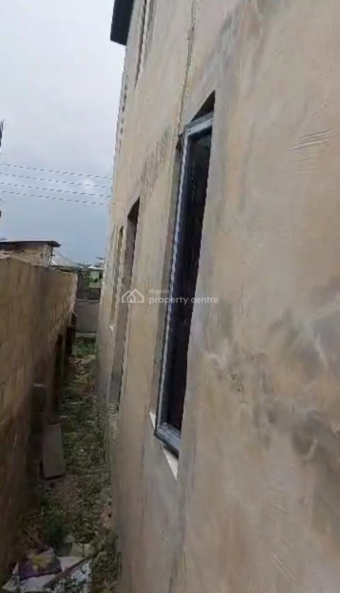 Distress Carcass 3 Bedrooms Detached Duplex House, Abule Paun, Ibeju Lekki, Lagos, Detached Duplex for Sale