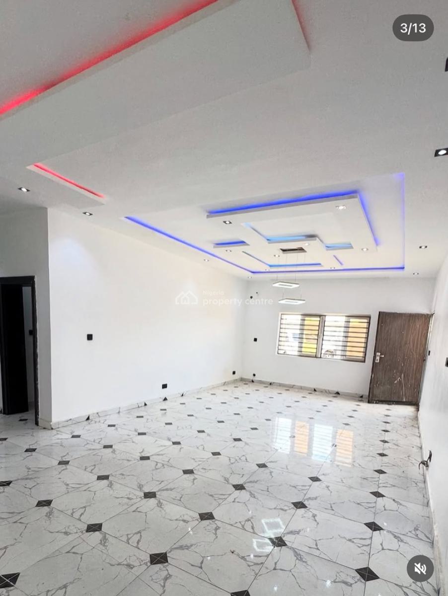 Beautiful 3 Bedrooms Spacious and Serviced Apartment,bq ,, Serene Neighborhood, Wuye, Abuja, Flat / Apartment for Rent