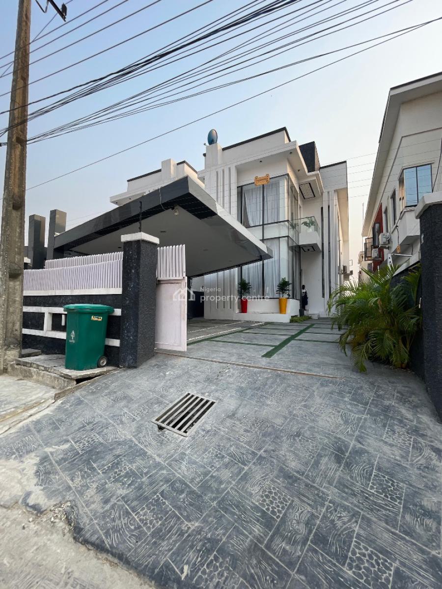 5 Bedroom Detached Duplex with a Swimming Pool and Bq, Orchid Road, Lekki, Lagos, Detached Duplex for Sale