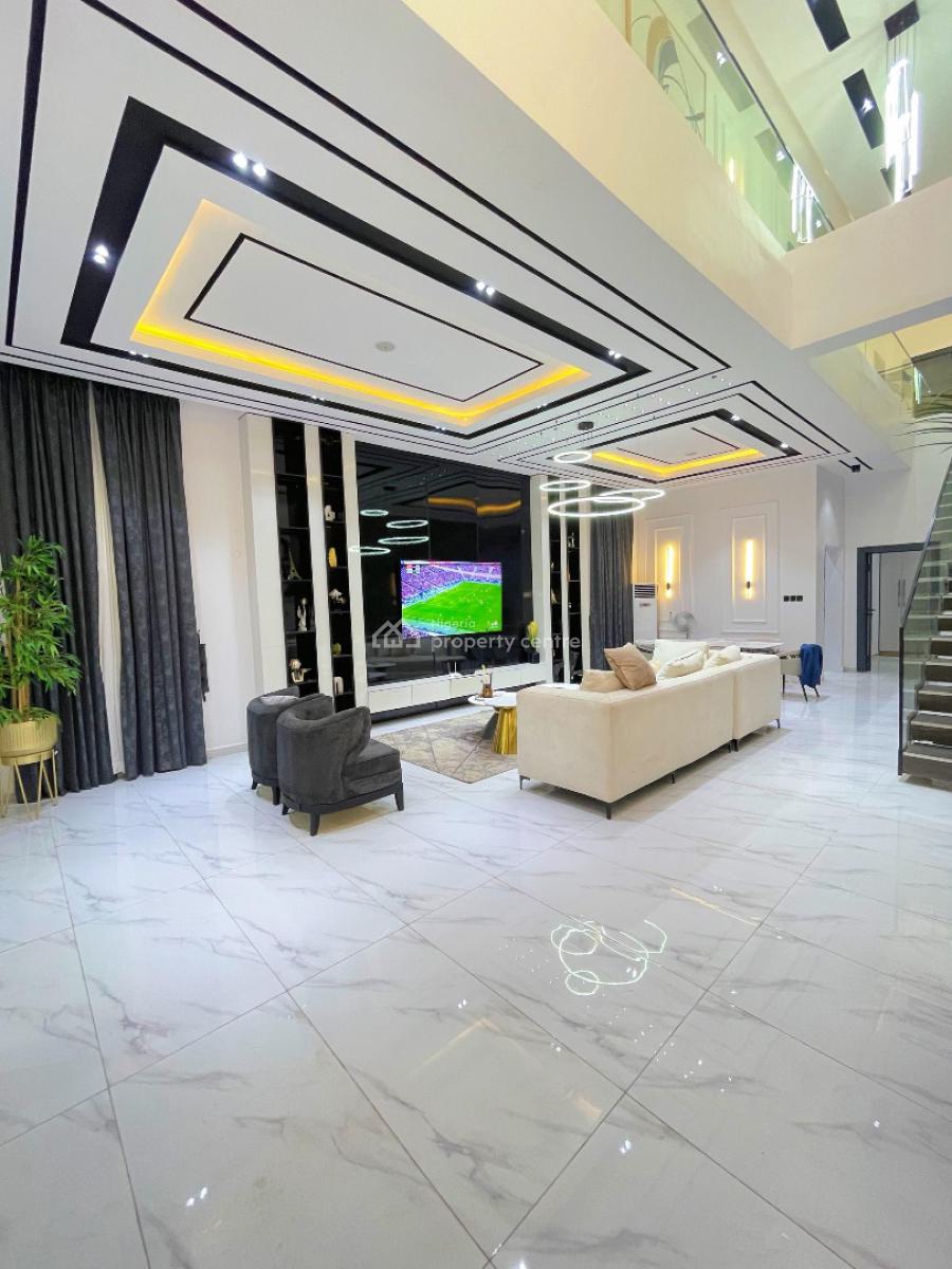 5 Bedroom Detached Duplex with a Swimming Pool and Bq, Orchid Road, Lekki, Lagos, Detached Duplex for Sale