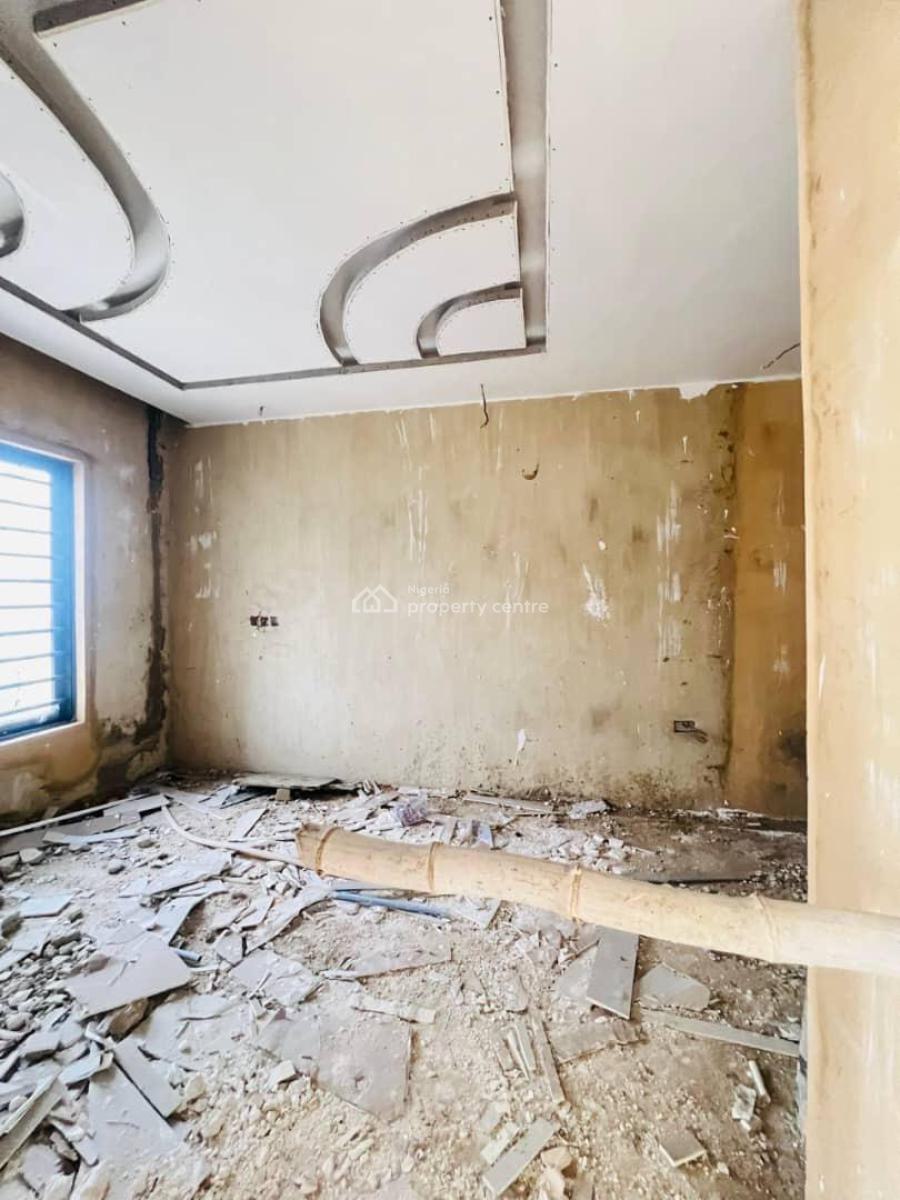 Panoramic 4 Bedroom Self Compound Terraced Duplex Plus Bq, Elegantly Built Home with Bq in a Secured Estate, Gbagada, Lagos, Terraced Duplex for Sale