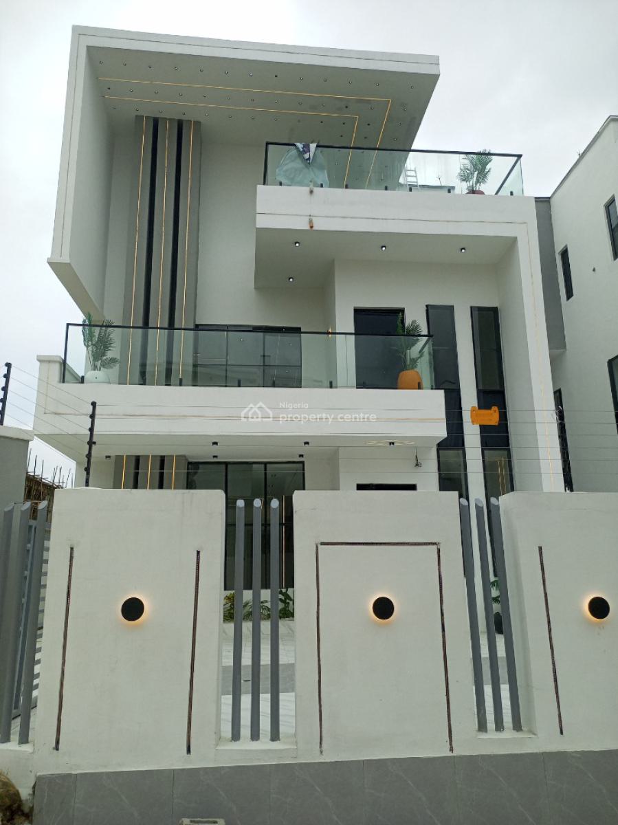 5 Bedrooms Fully Detached Duplex with a Bq, Ajah, Lagos, Detached Duplex for Sale