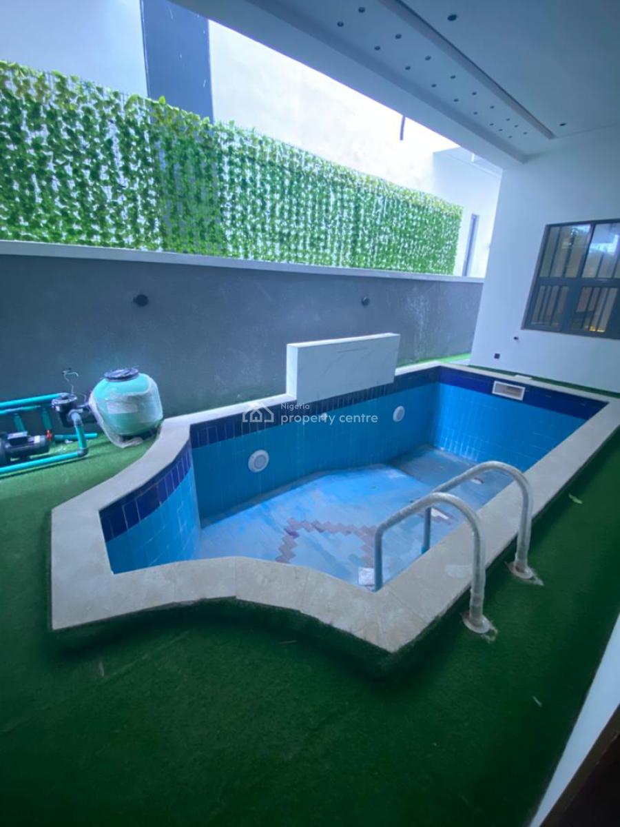 Luxury 5 Bedrooms Detached Duplex with Pool and Bq, Lekki Palm City, Ajah, Lagos, Detached Duplex for Sale