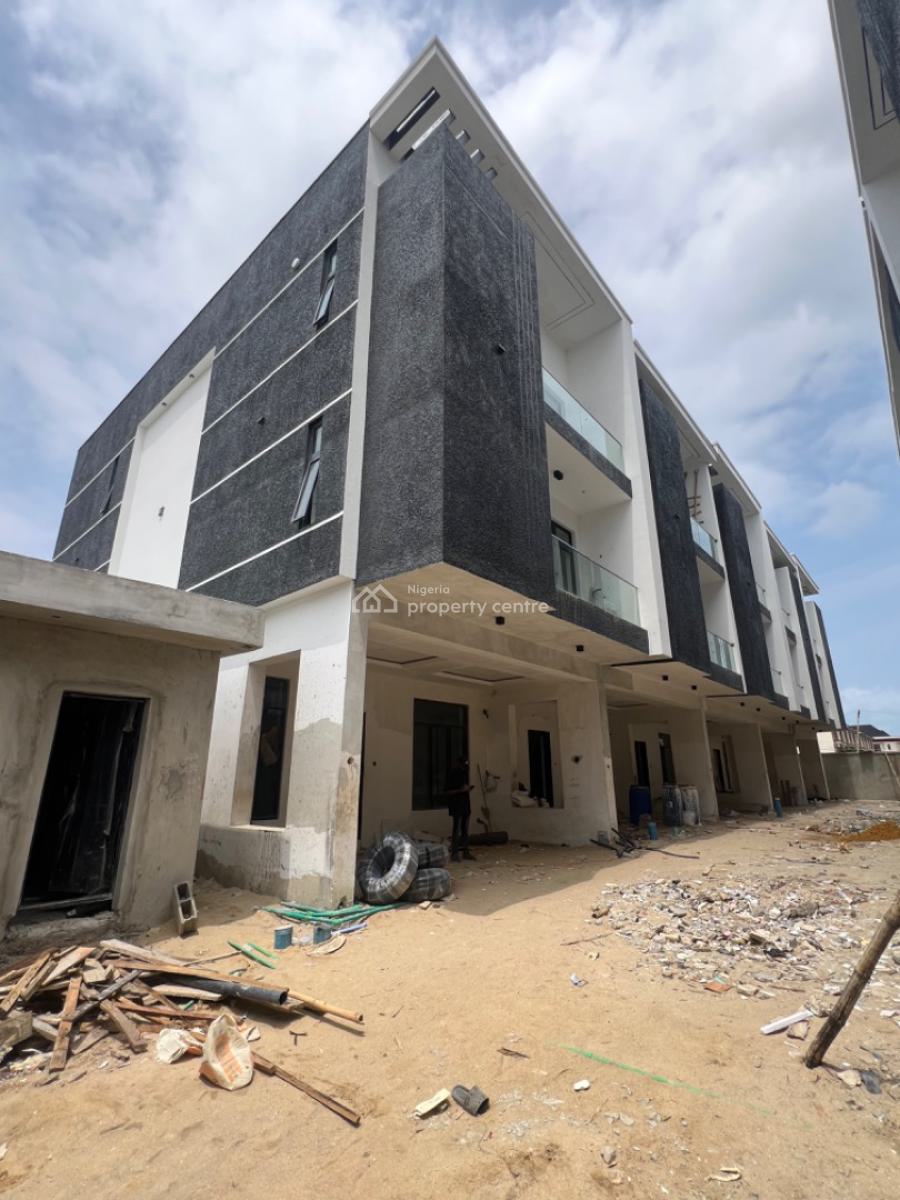 Luxury 4 Bedroom Terrace Duplex on Two Floors, Ikate, Lekki, Lagos, Terraced Duplex for Sale