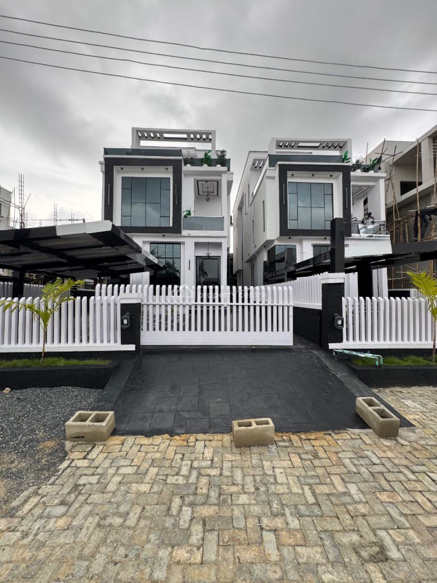Spacious 5 Bedroom Fully Detached House with Pool, Ikota, Lekki, Lagos, Detached Duplex for Sale