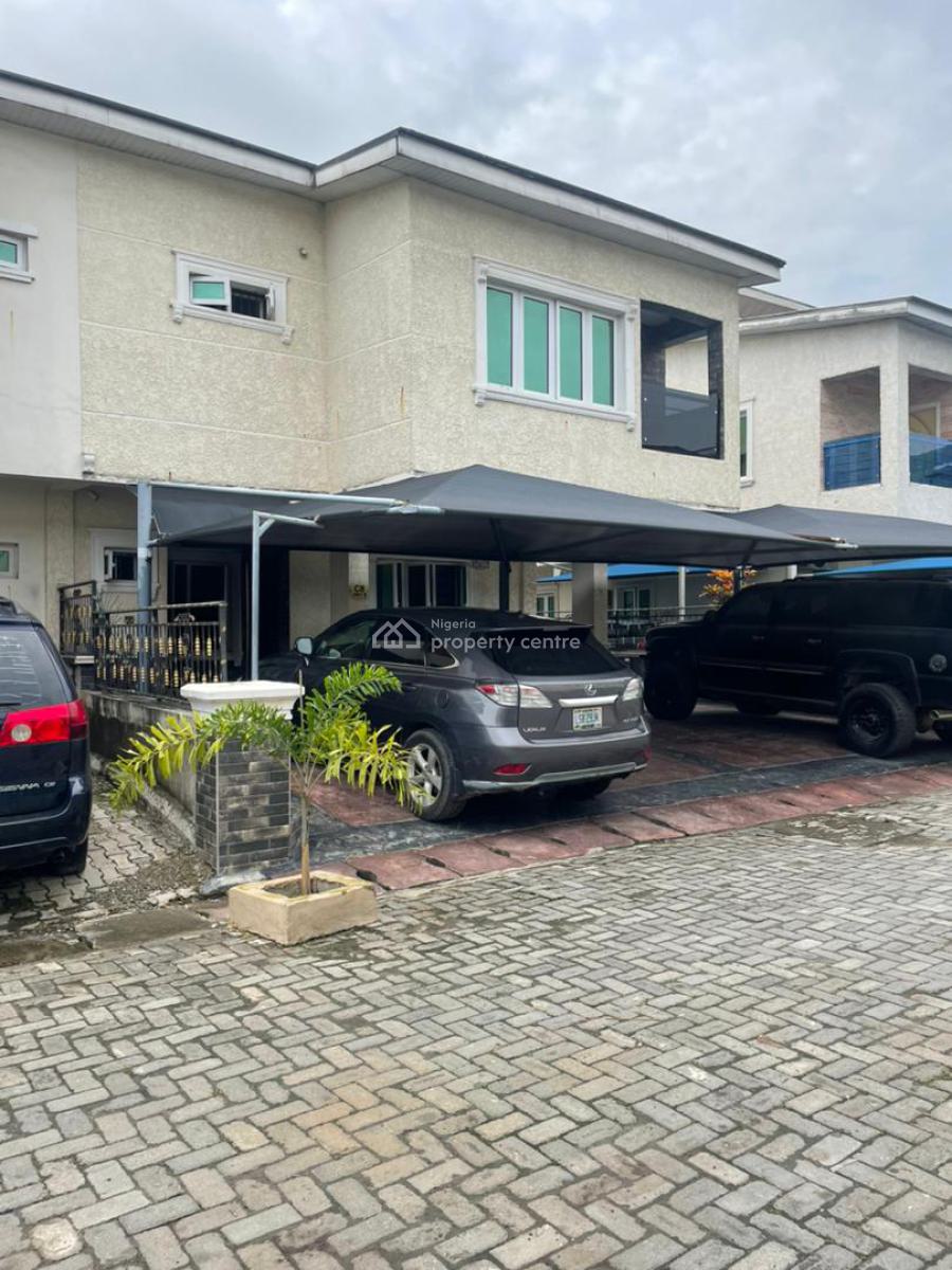 4 Bedroom Terrace Duplex, Paradise 2, Estate, Chevron Alternative, Lekki, Lagos, Terraced Duplex for Sale