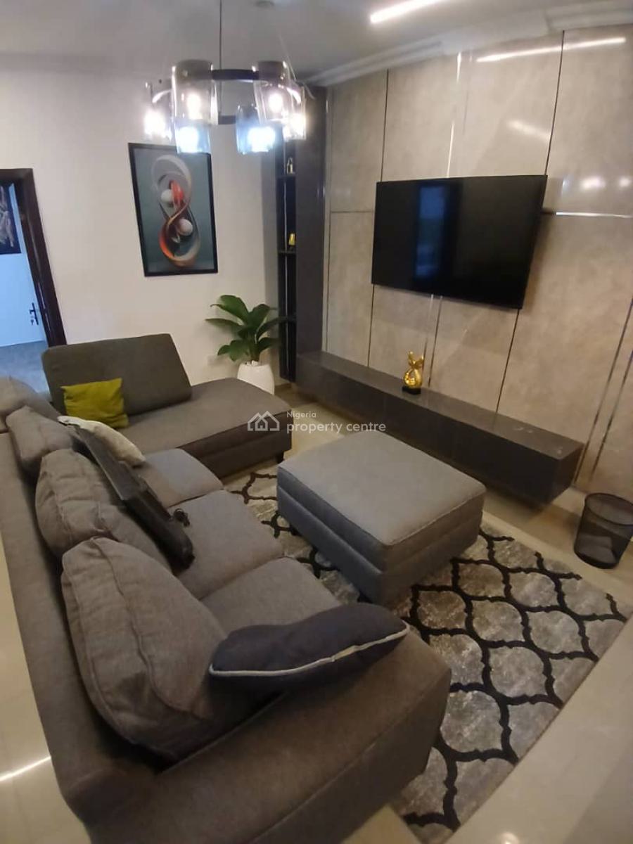 Fully Furnished and Serviced Mini Flat Apartment with Swimming Pool, E, Chevy View Estate, Chevron-lekki, Lekki, Lagos, Mini Flat (room and Parlour) for Rent