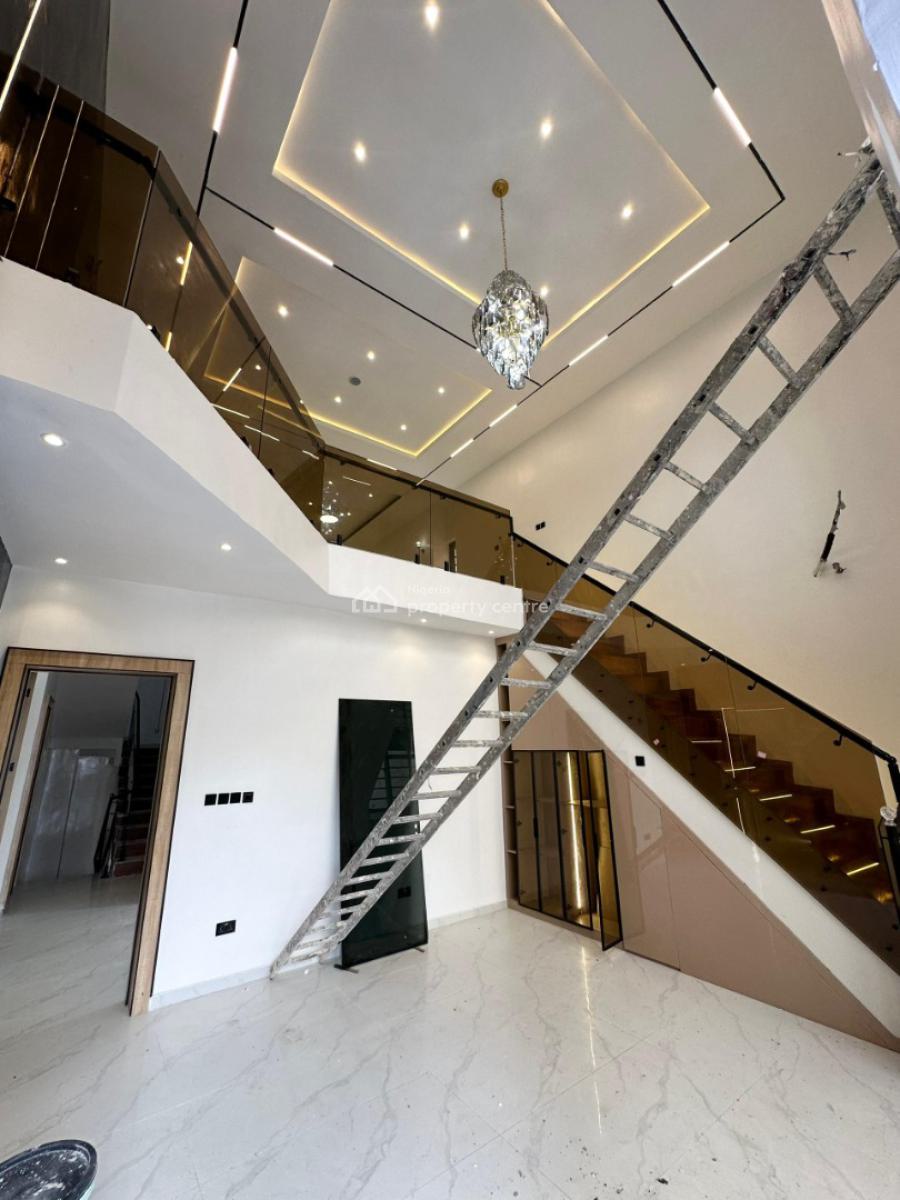 Fully Automated 5-bedroom Detached Duplex, Chevron, Lekki, Lagos, House for Sale